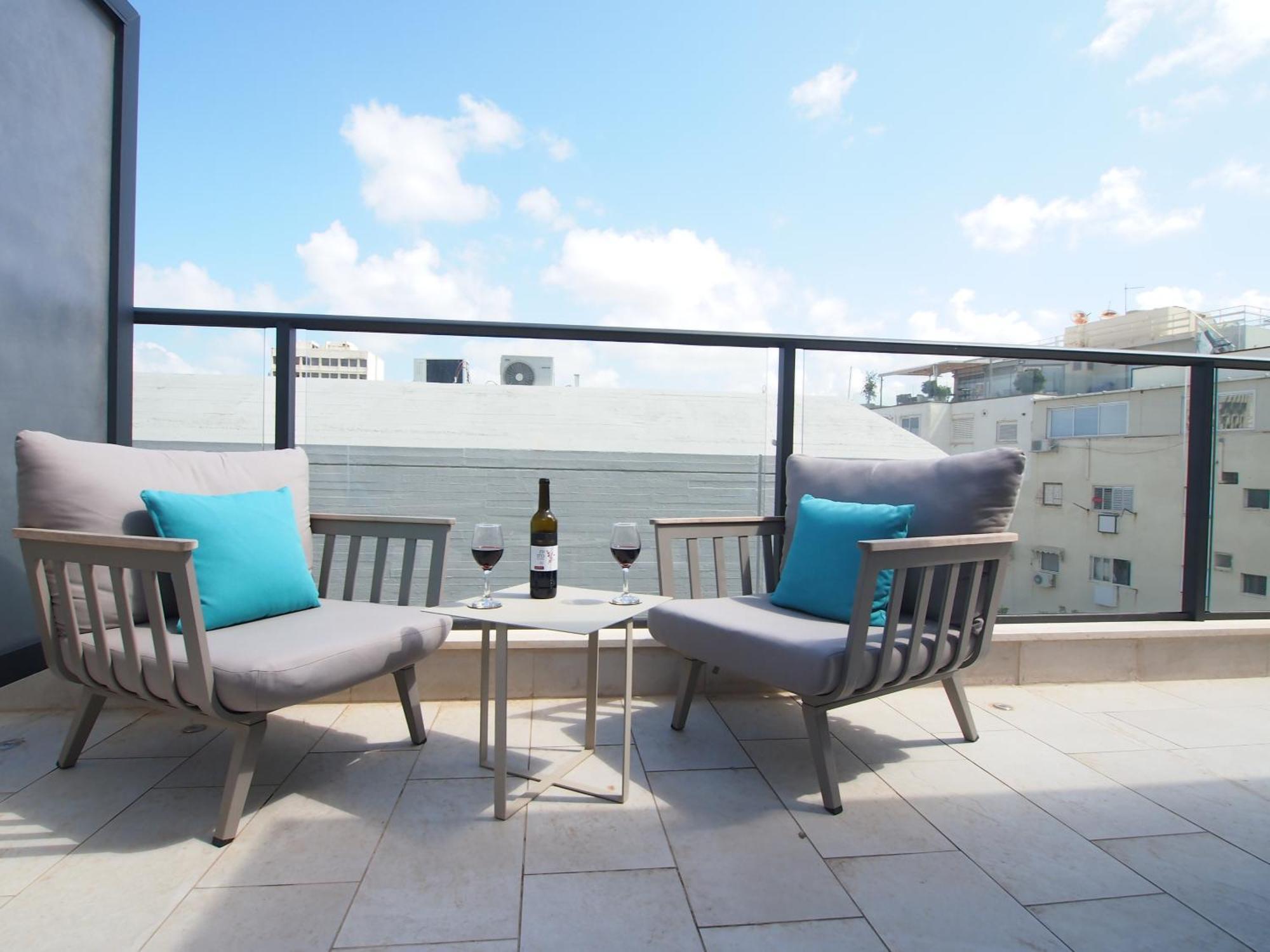 The Roof - By Sea Land Suites Tel Aviv Habitación foto